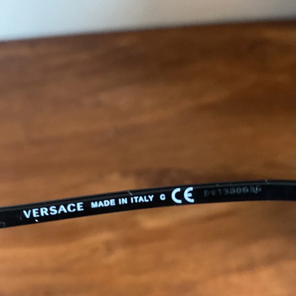 Versace VE2168 Pink Gold Mirrored Sunglasses Full Set Box Case 57-16-140